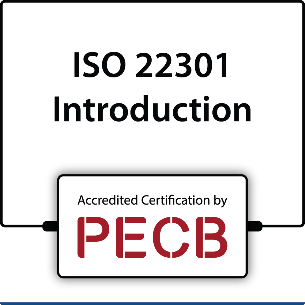 ISO 22301 Introduction Certification - ISO Trainings